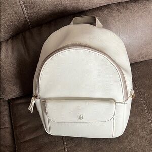 Tommy Hilfiger Women's White Backpack
